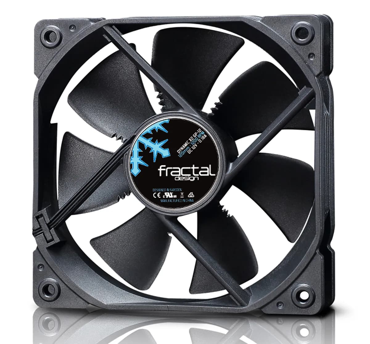 Fractal Design Dynamic X2 GP-12 120 mm kotelotuuletin (Musta)
