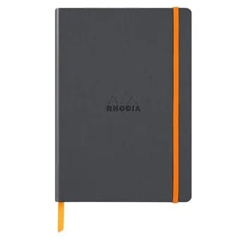 Rhodiarama softcover A5 dot titanium