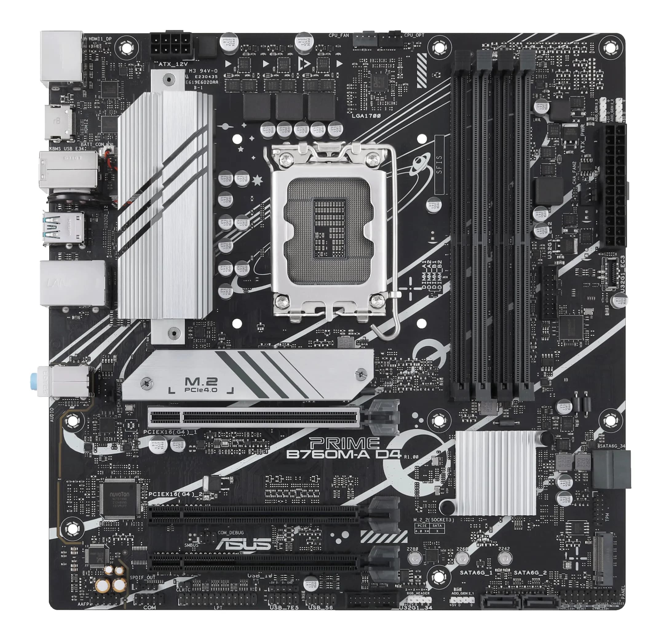 Asus PRIME B760M-A D4-CSM LGA1700 mATX -emolevy