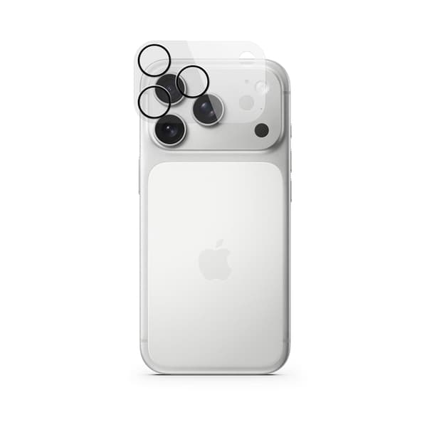 Epico UNUM Sapphire Shield, iPhone 17 Pro -kameran linssinsuoja, asennuskehikolla