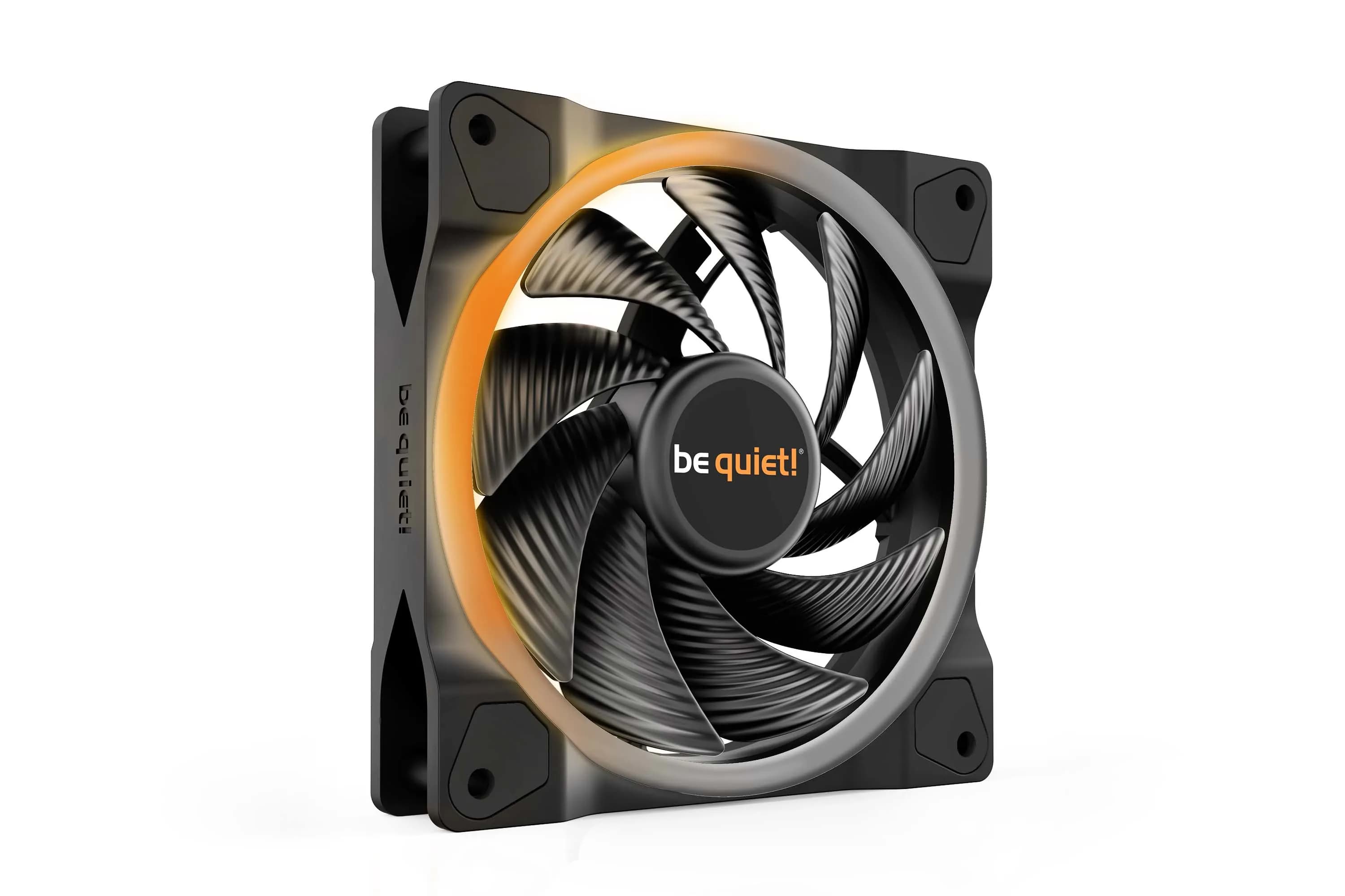 be quiet! Light Wings 120 mm PWM High-Speed ARGB -kotelotuuletin (Musta)