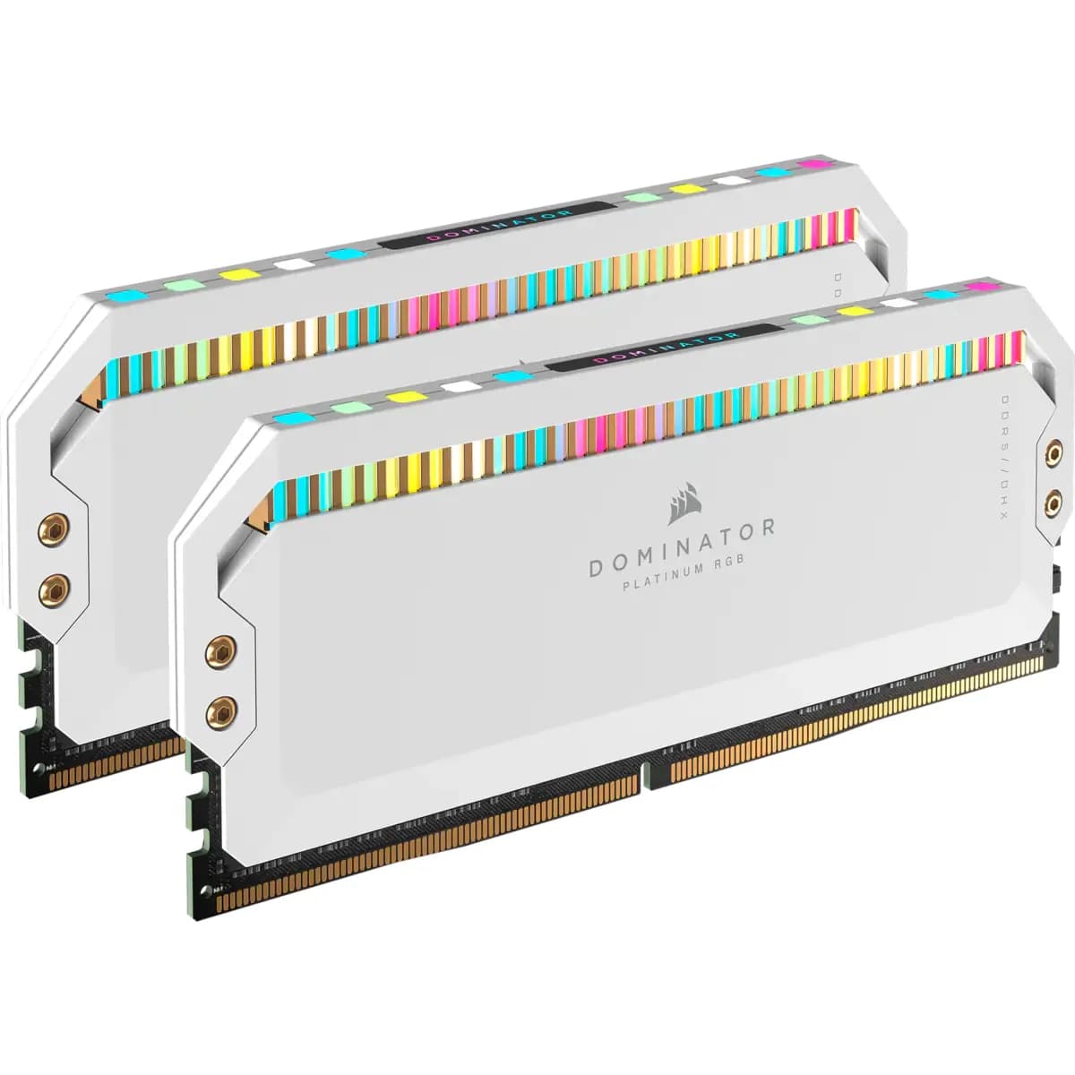Corsair Dominator Platinum RGB 64 Gt (2 x 32 Gt) DDR5 5600 MHz, CL40 -muisti, valkoinen (XMP)