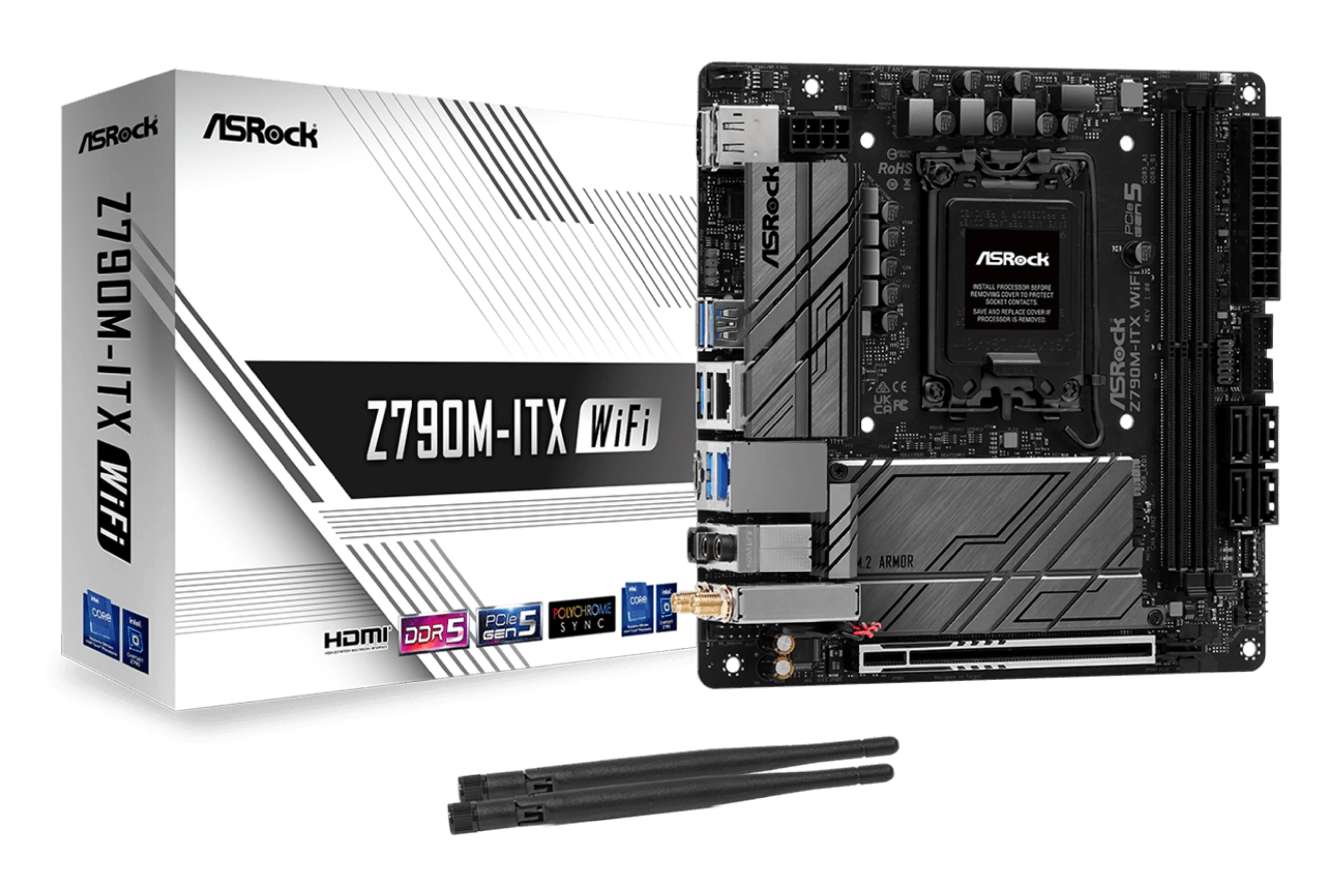 ASRock Z790M-ITX WiFi LGA1700 Mini-ITX -emolevy