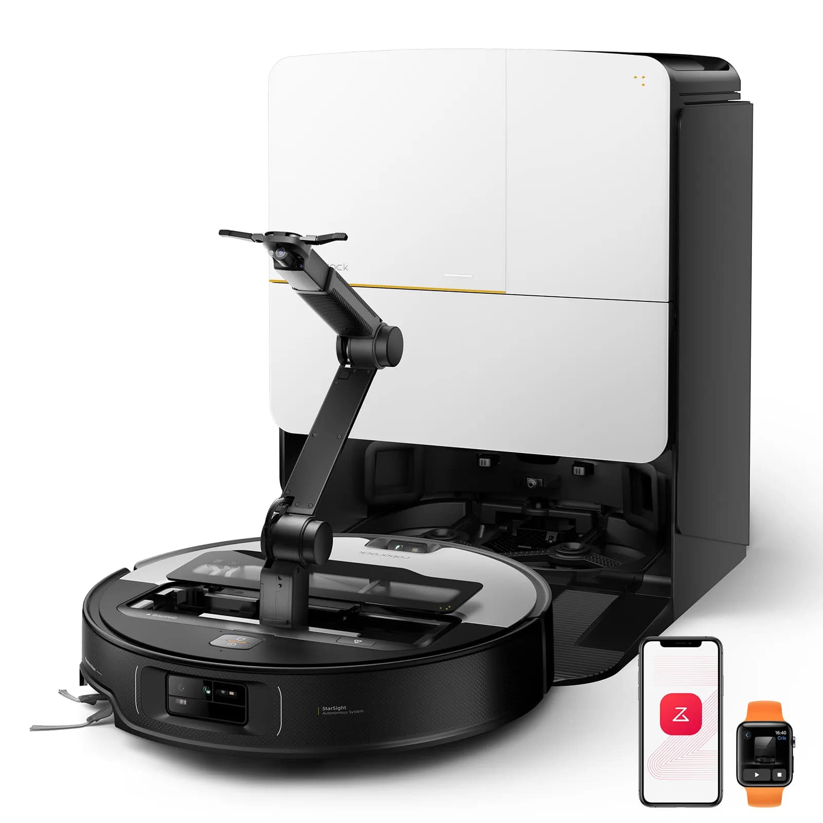 Roborock Saros Z70 -robotti-imuri, hopea