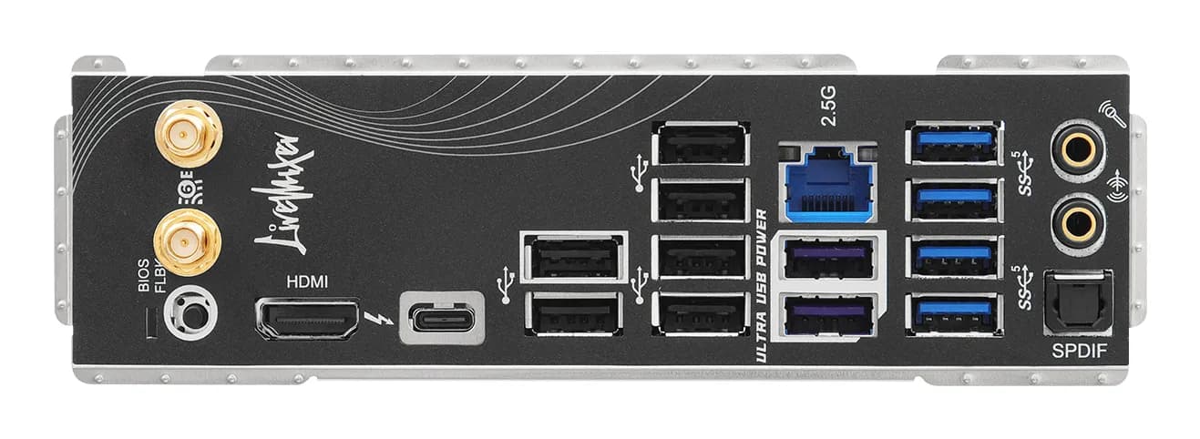 ASRock B860 LiveMixer WiFi LGA1851 ATX -emolevy