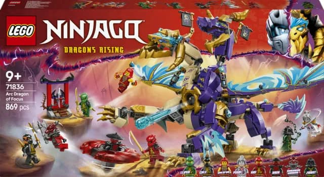 LEGO NINJAGO Keskittymisen lohikäärme Arc 71836