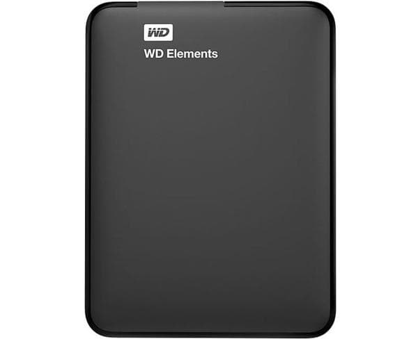 Western Digital WD Elements Portable 1 Tt 2.5" -ulkoinen HDD, musta
