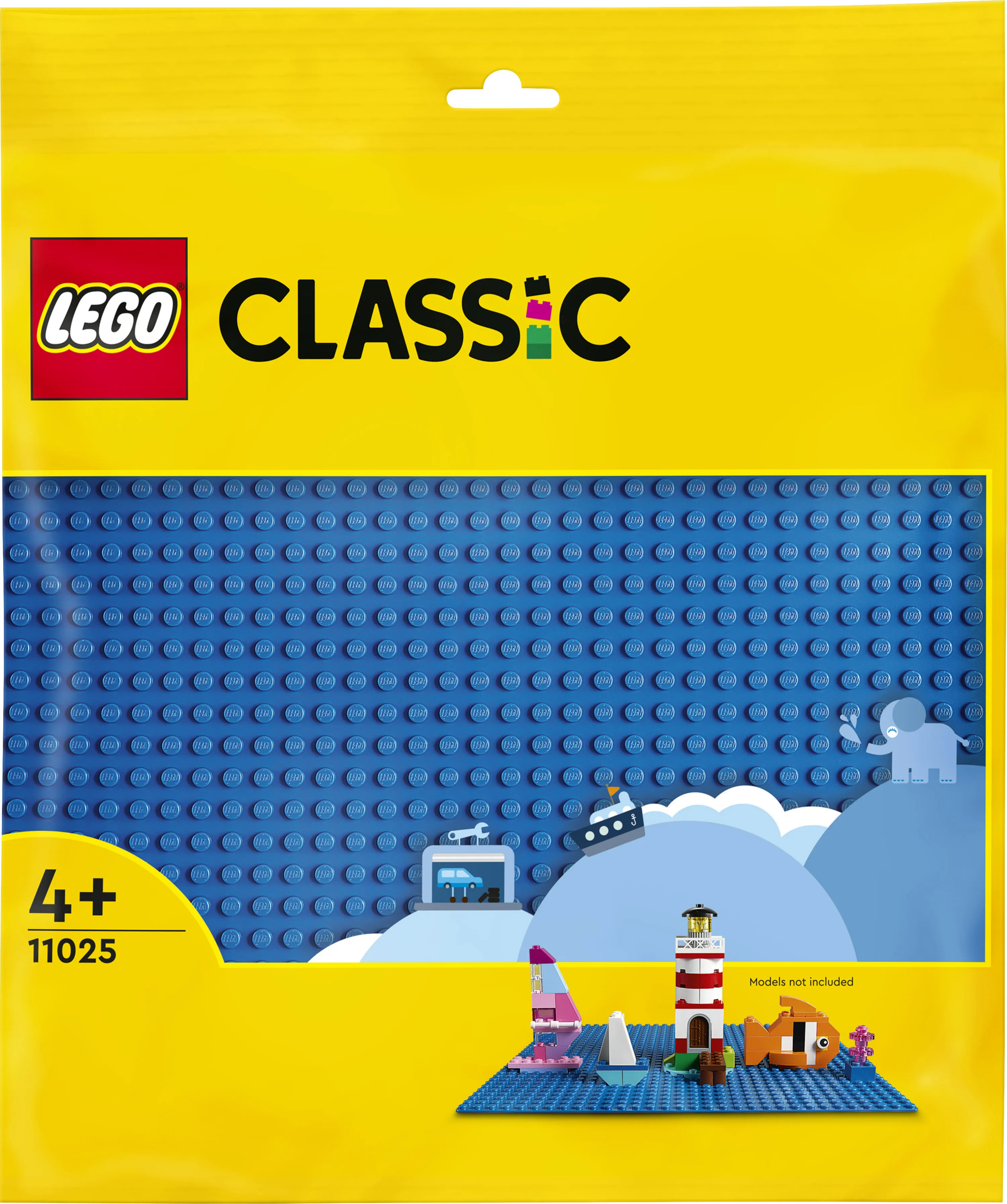 LEGO Classic Sininen rakennuslevy 11025