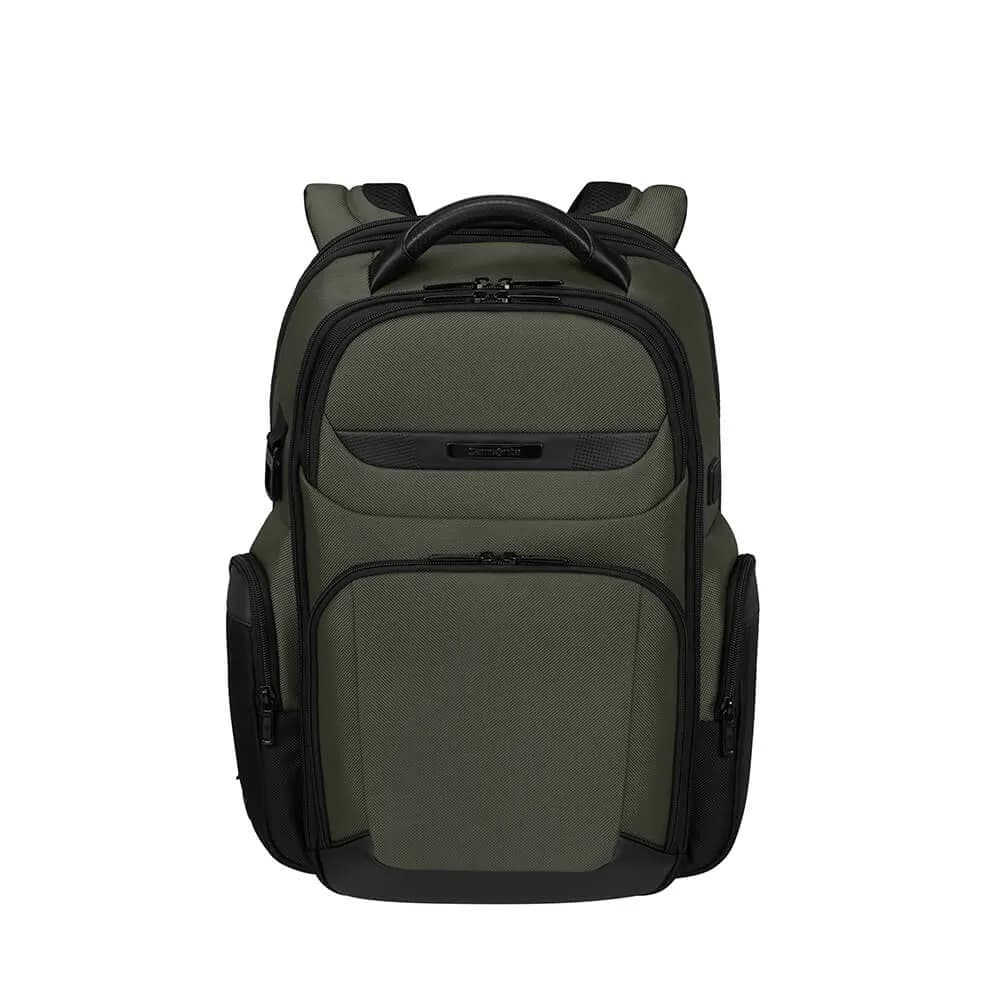 Samsonite PRO DLX6 -tietokonereppu, vihreä, 15.6"