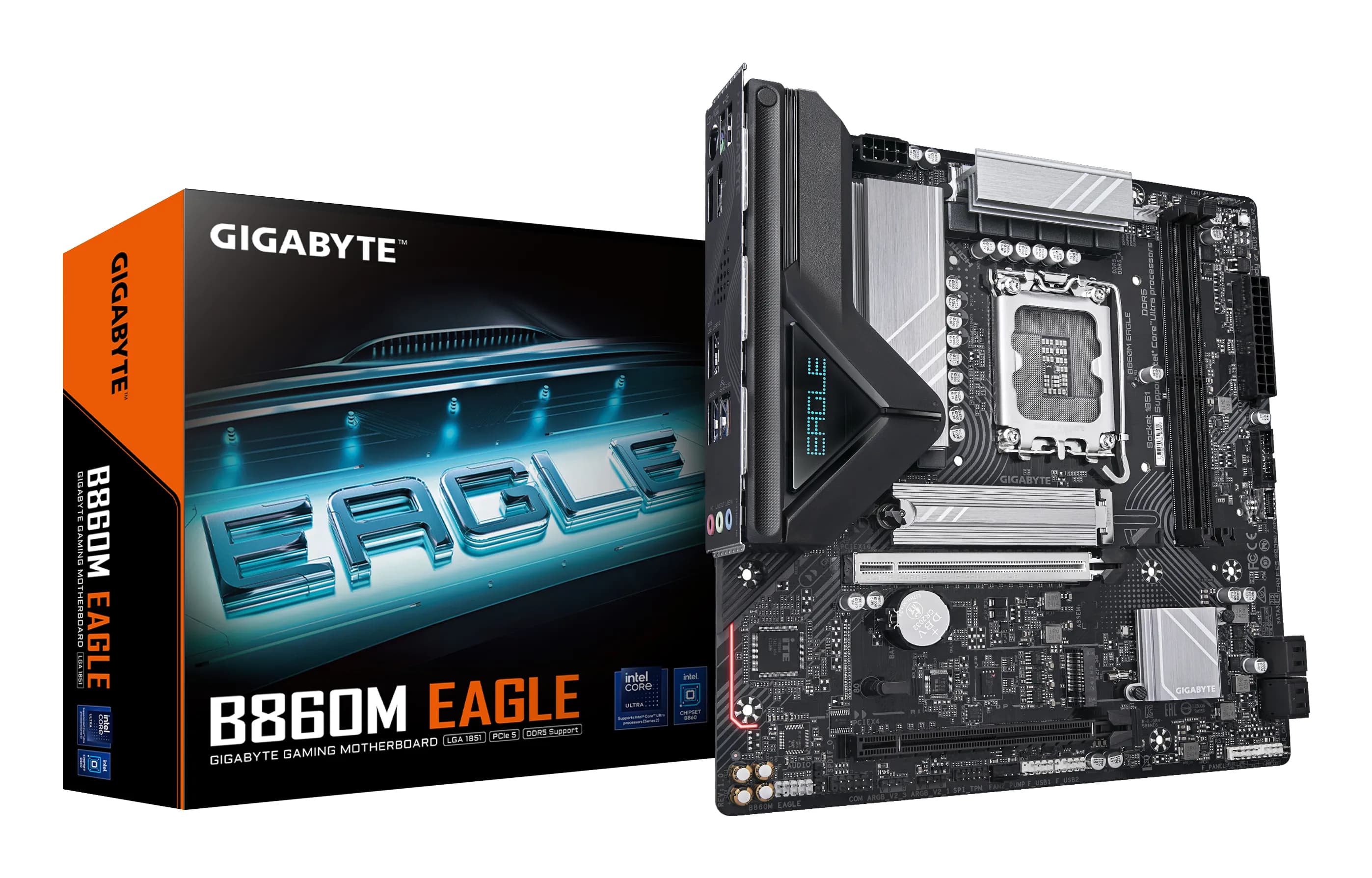 Gigabyte B860M EAGLE DDR5 LGA 1851 mATX -emolevy