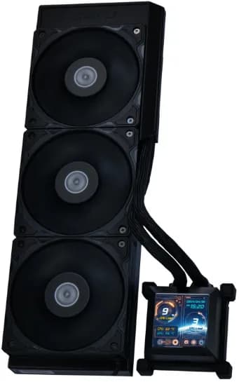 Lian Li HydroShift LCD 360S 360mm -nestejäähdytin, musta