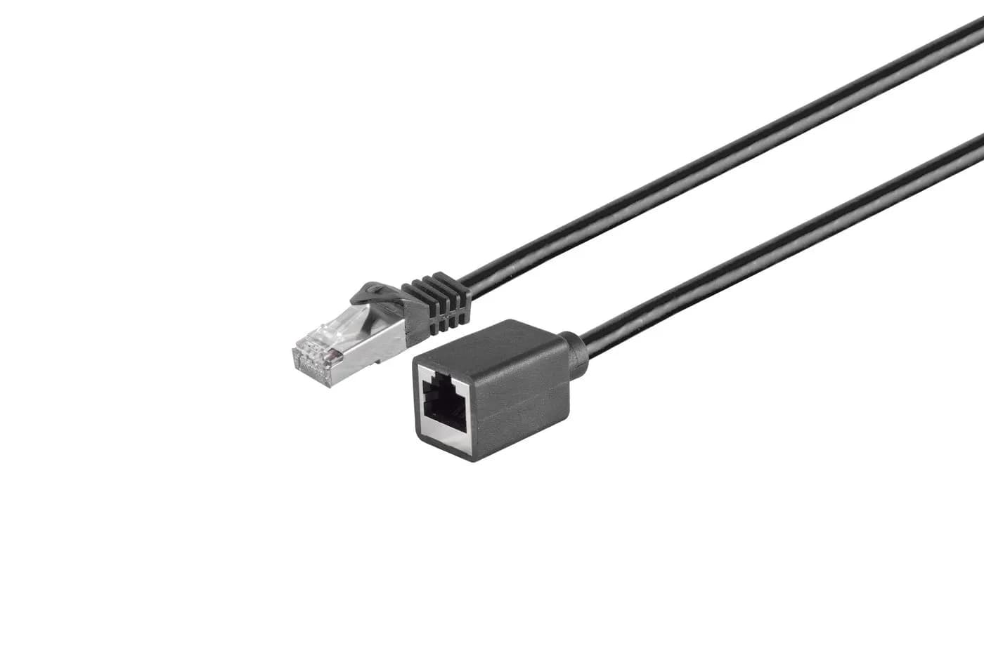 MicroConnect Cat7 S/FTP RJ45 10m -verkkokaapeli, musta