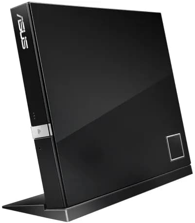 ASUS SBW-06D2X-U, ulkoinen Blu-ray-kirjoitin, USB 2.0, musta