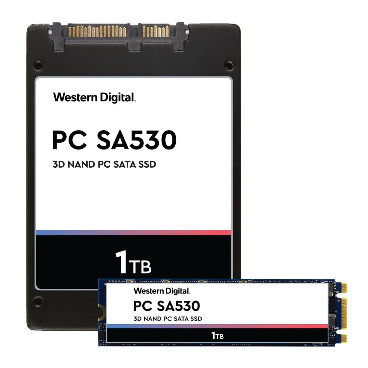 Western Digital PC SA530 1 Tt 2,5" SATA -SSD-levy