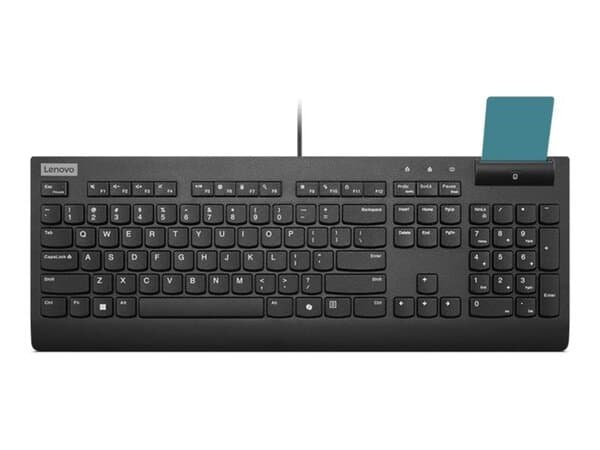 Lenovo Smartcard Wired Keyboard II -näppäimistö, musta