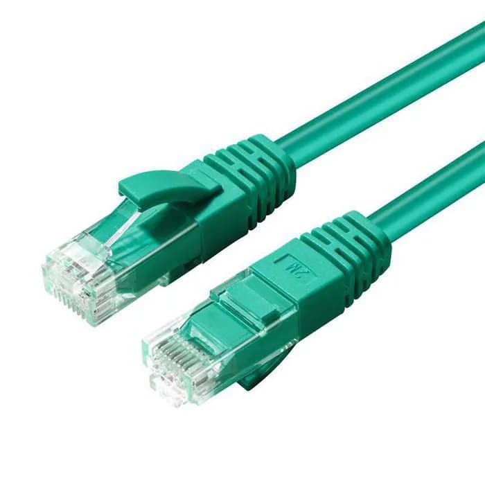 MicroConnect Cat5e UTP RJ45 3m -verkkokaapeli, vihreä