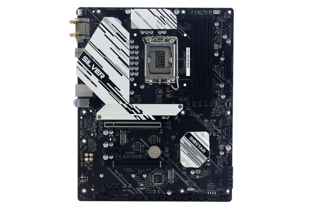 Biostar B760A-SILVER WiFi LGA 1700 ATX -emolevy