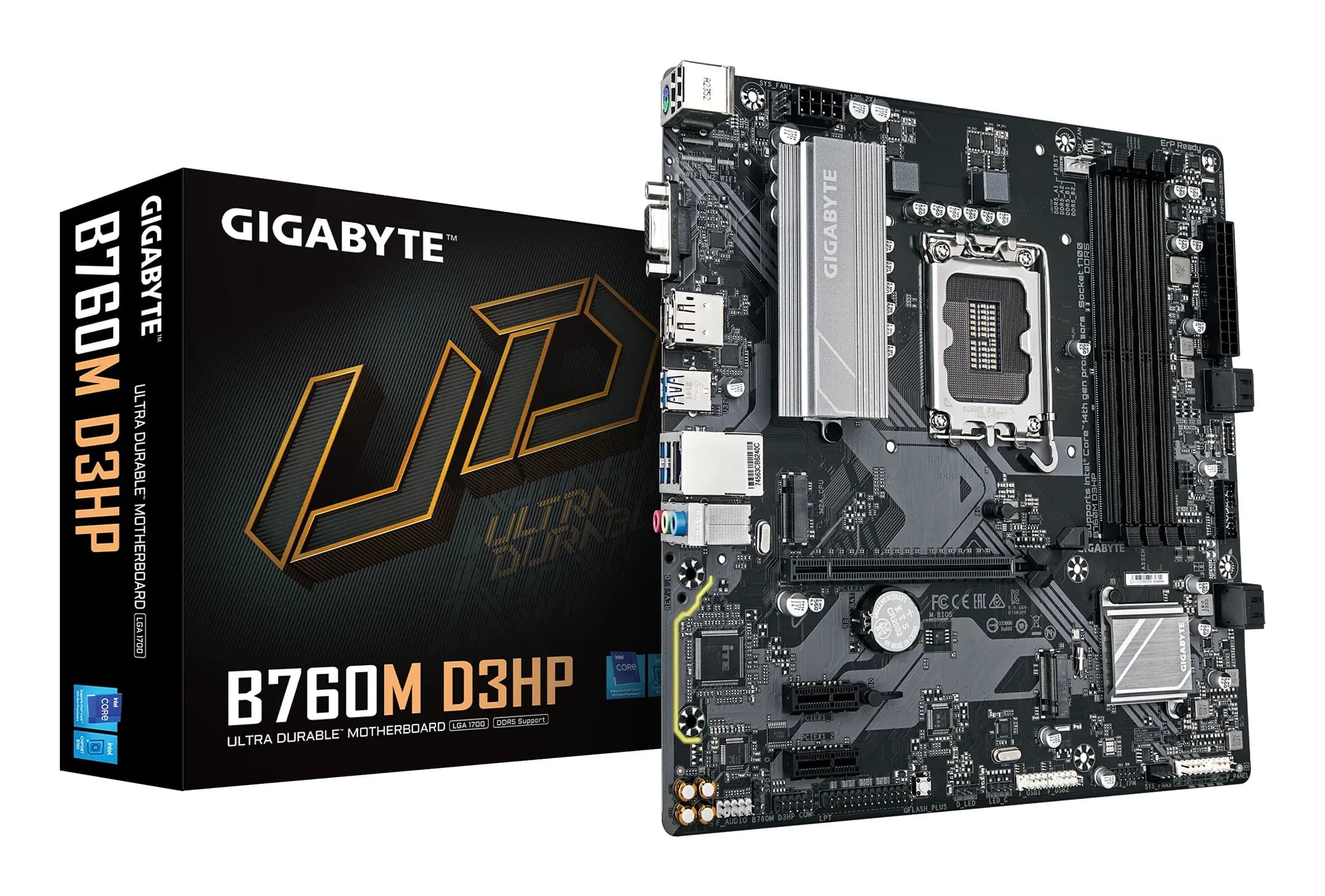 Gigabyte B760M D3HP DDR5 LGA1700 mATX -emolevy