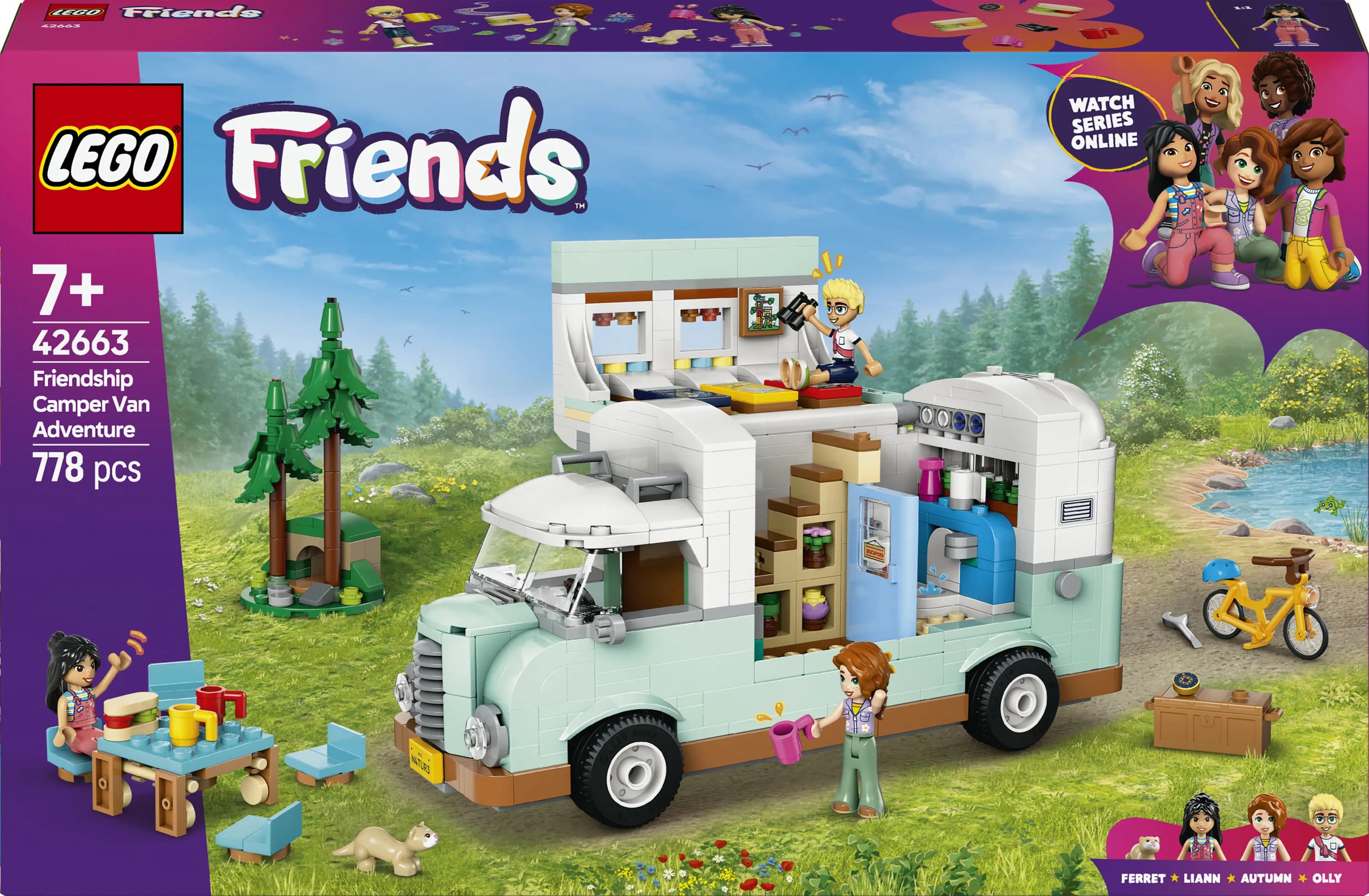 LEGO Friends Seikkailumatkailuauto 42663