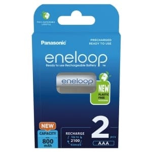 Panasonic Eneloop AAA-akku 750mAh 2kpl/pkt