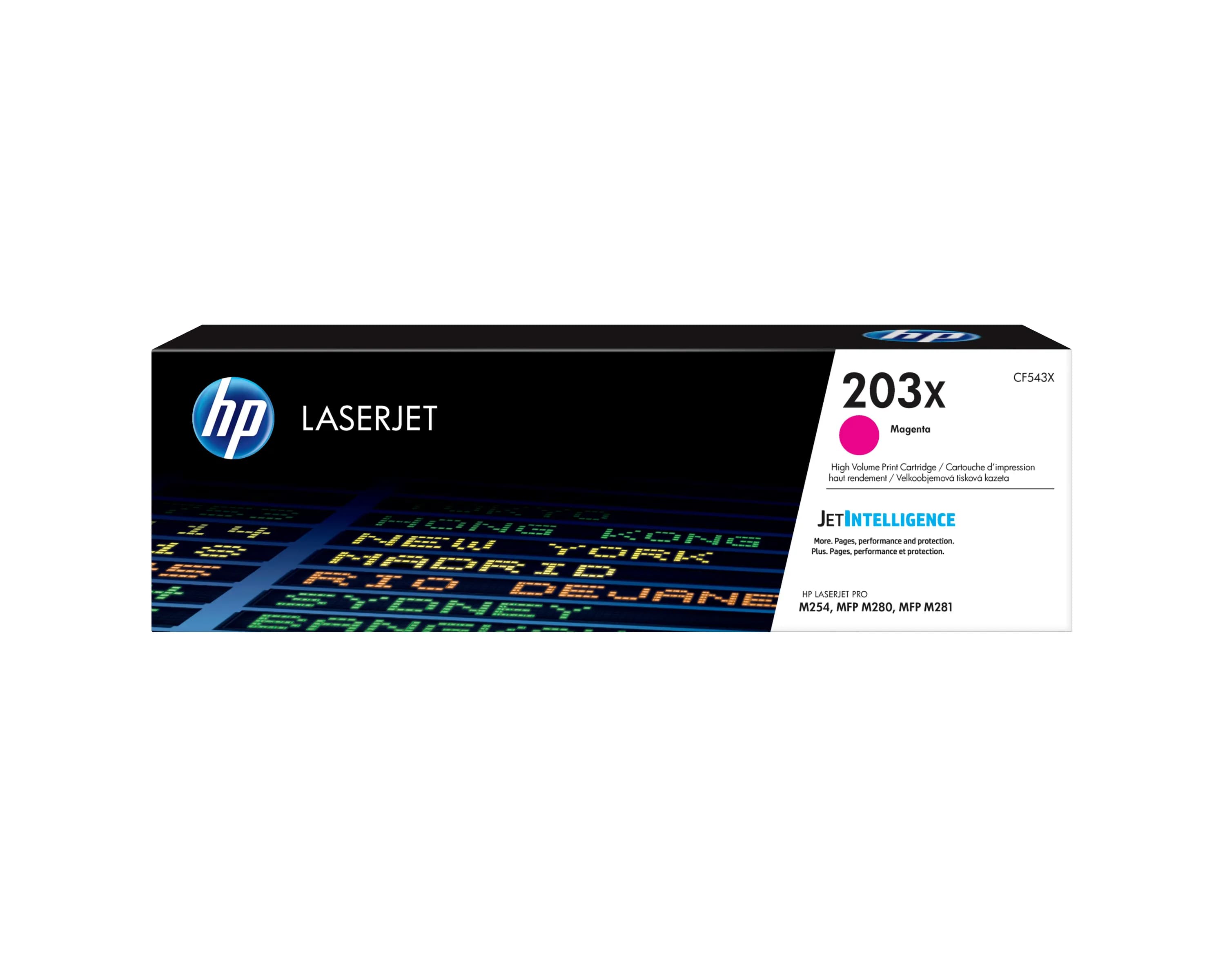 HP 203X-laservärikasetti, magenta