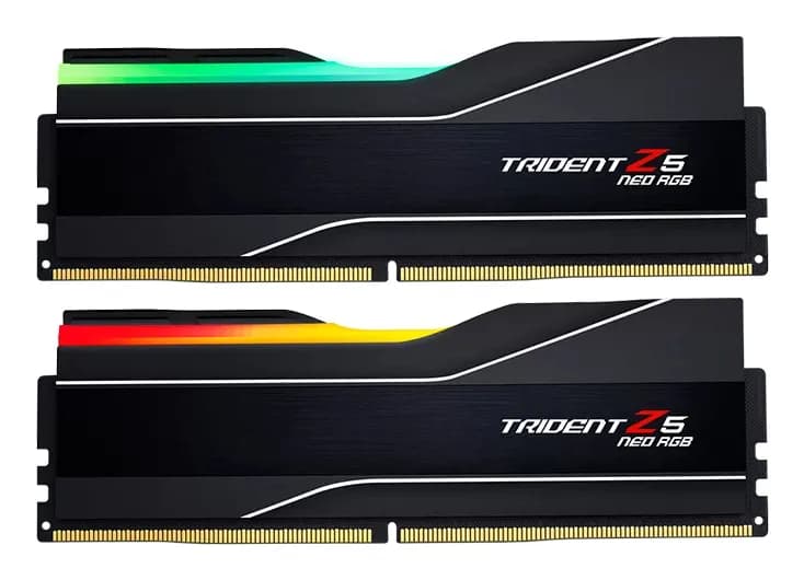 G.SKILL Trident Z5 Neo RGB 64 Gt (2 x 32 Gt) DDR5 6000 MHz, CL26 -muisti (EXPO)