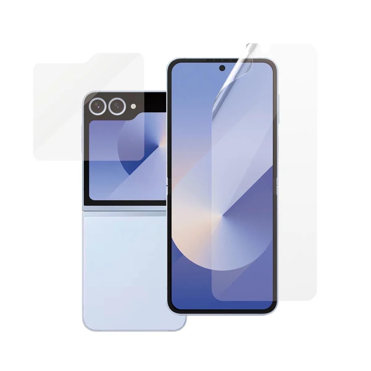 PanzerGlass Galaxy Z Flip6 -panssarilasi, lasi ja suojakalvo