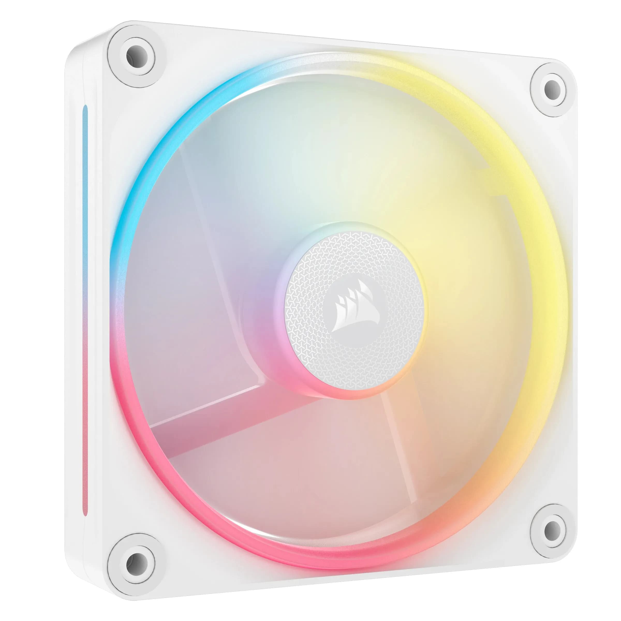 Corsair iCUE LINK LX120-R RGB 120 mm PWM käänteinen kotelotuuletin - valkoinen