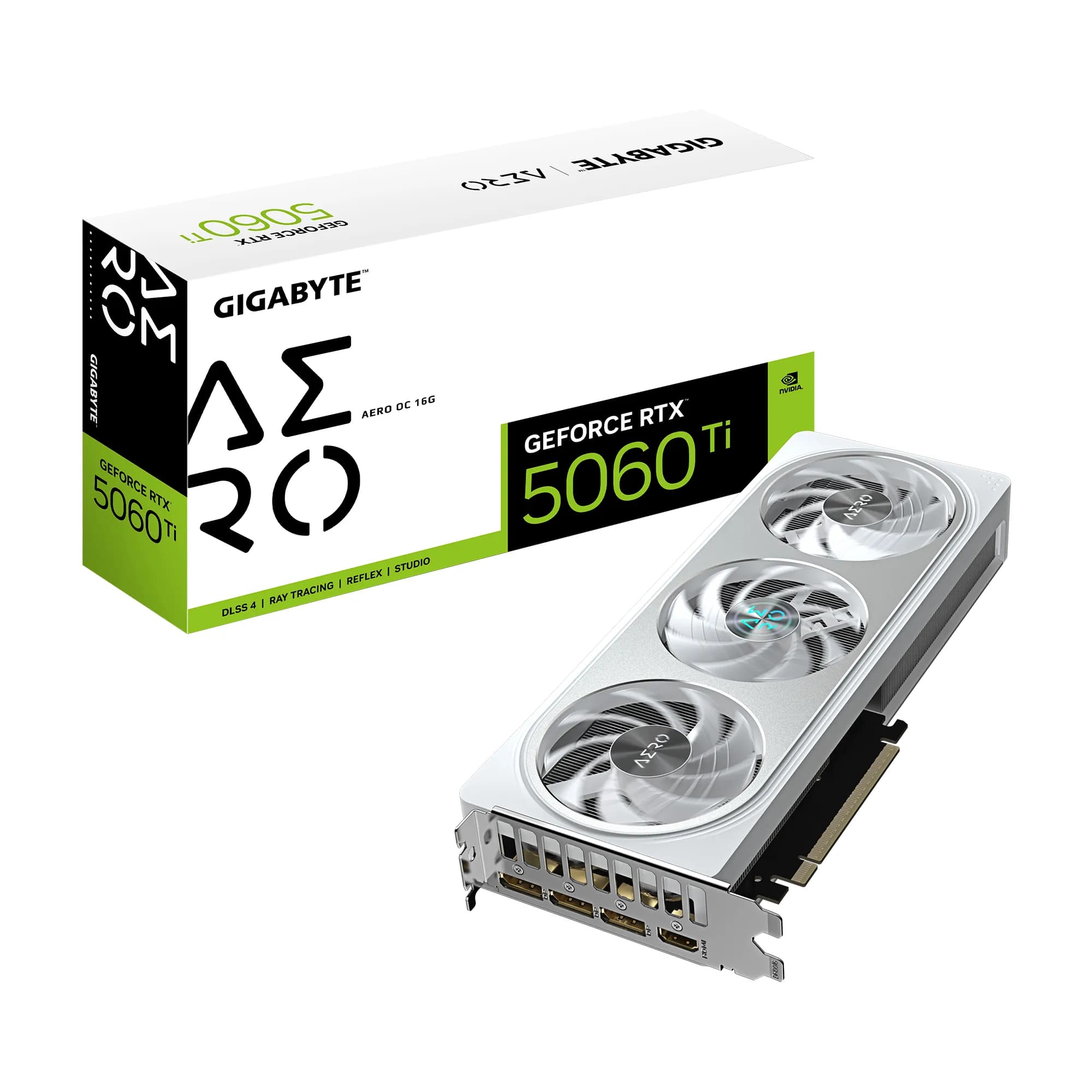 Gigabyte GeForce RTX 5060 Ti AERO OC 16 Gt -näytönohjain