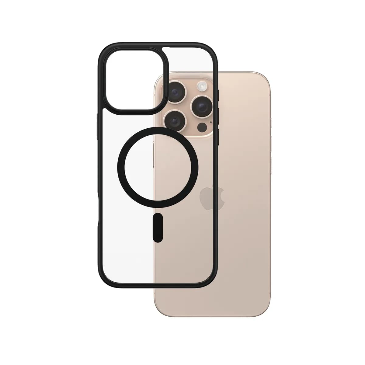 PanzerGlass iPhone 16 Pro HardCase MagSafe -suojakuori, Musta