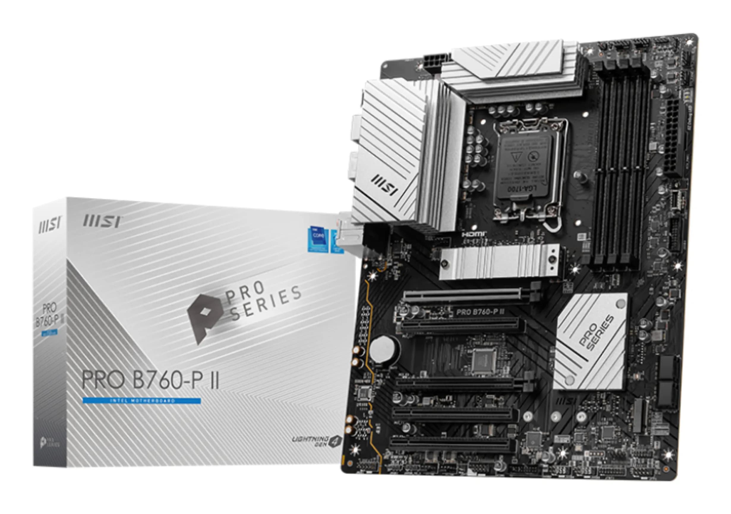 MSI PRO B760-P II LGA1700 ATX-emolevy