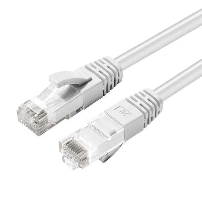 MicroConnect Cat5e UTP RJ45 1m -verkkokaapeli, valkoinen