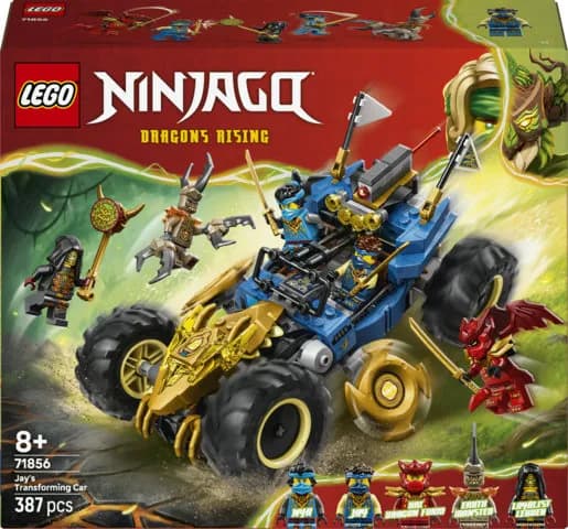 LEGO NINJAGO Jayn muuntautumiskykyinen auto 71856