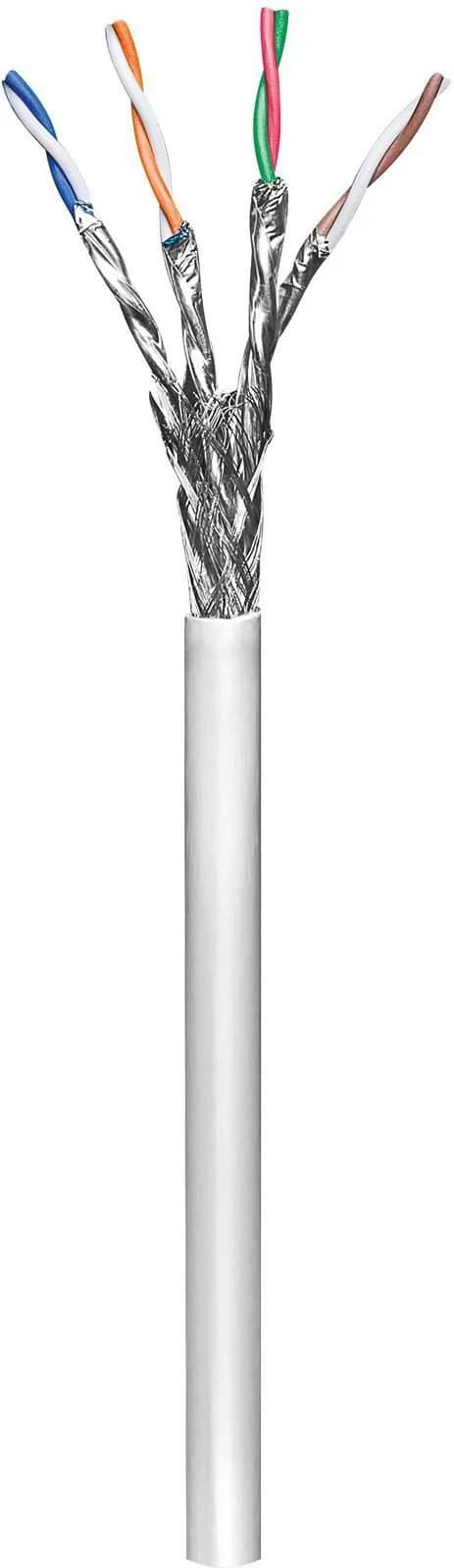 MicroConnect Cat6 S/FTP 305m -verkkokaapeli, harmaa