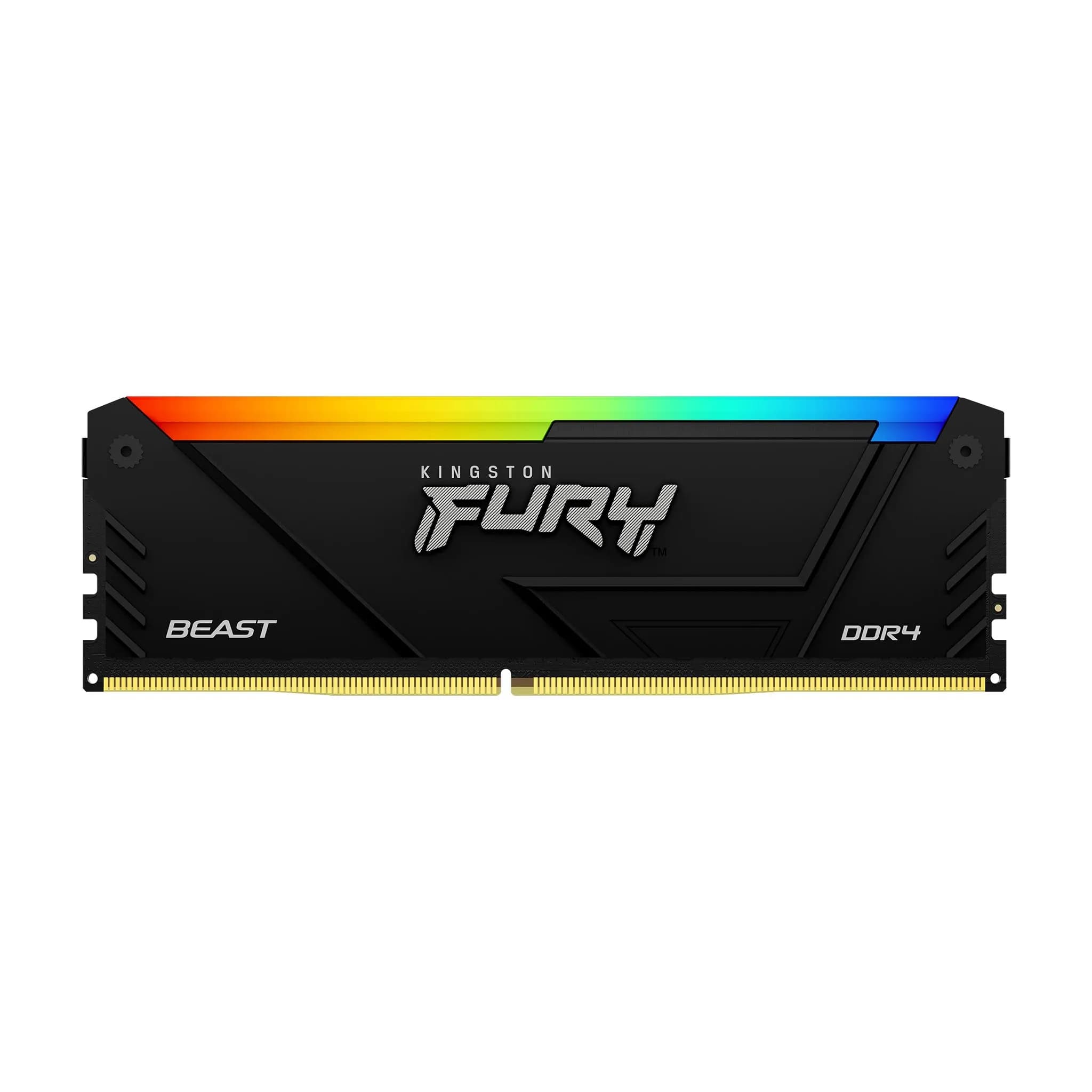 Kingston FURY Beast RGB 8 Gt (1 x 8 Gt) DDR4 3600 MHz, CL17 -muisti (XMP)