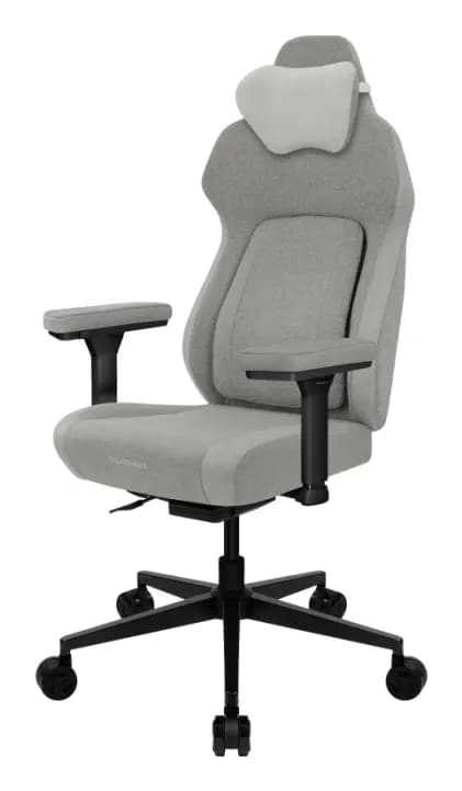 ThunderX3 Smart Core Loft -pelituoli + jalkatuki, Vaaleanharmaa