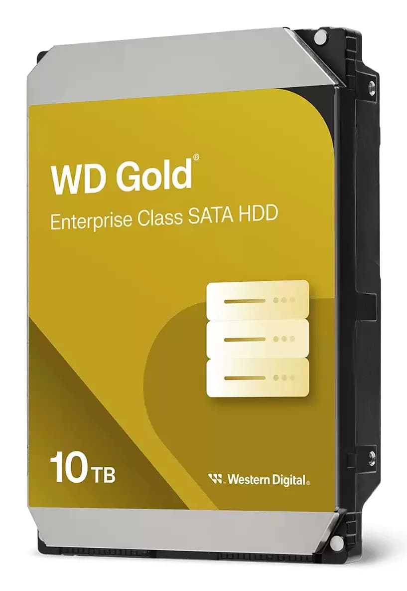 WD Gold 3.5" 10 Tt, 7200 RPM, 512 MB, 550 WRL, SATA III -kovalevy (yrityskäyttöön)