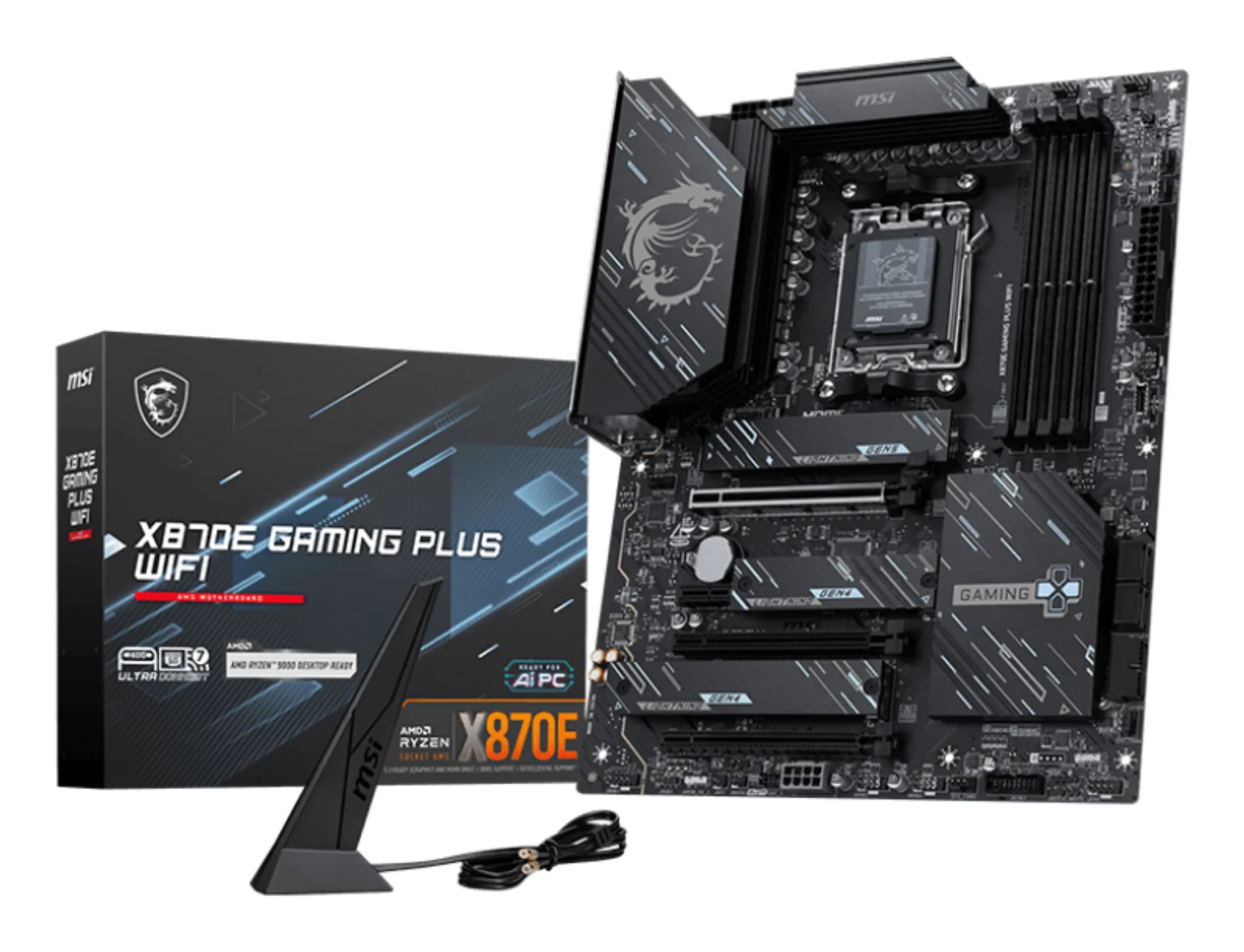 MSI X870E GAMING PLUS WIFI AM5 ATX-emolevy
