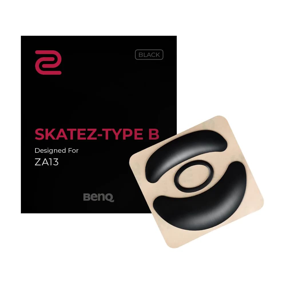 Zowie By BenQ - Skatez Type B Black for ZA13 Teflon