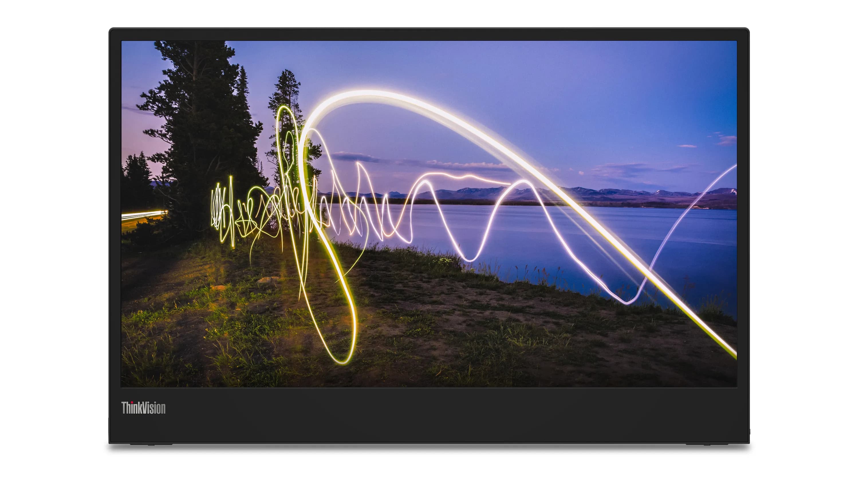 Lenovo ThinkVision M15 15.6" Full HD, IPS -kannettava näyttö, USB-C hub