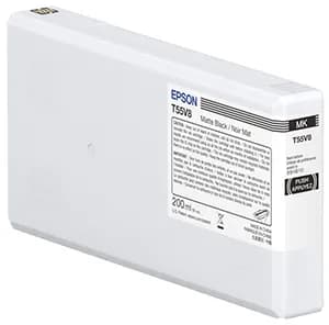 Epson T55W8-mustekasetti, 200 ml, matta musta