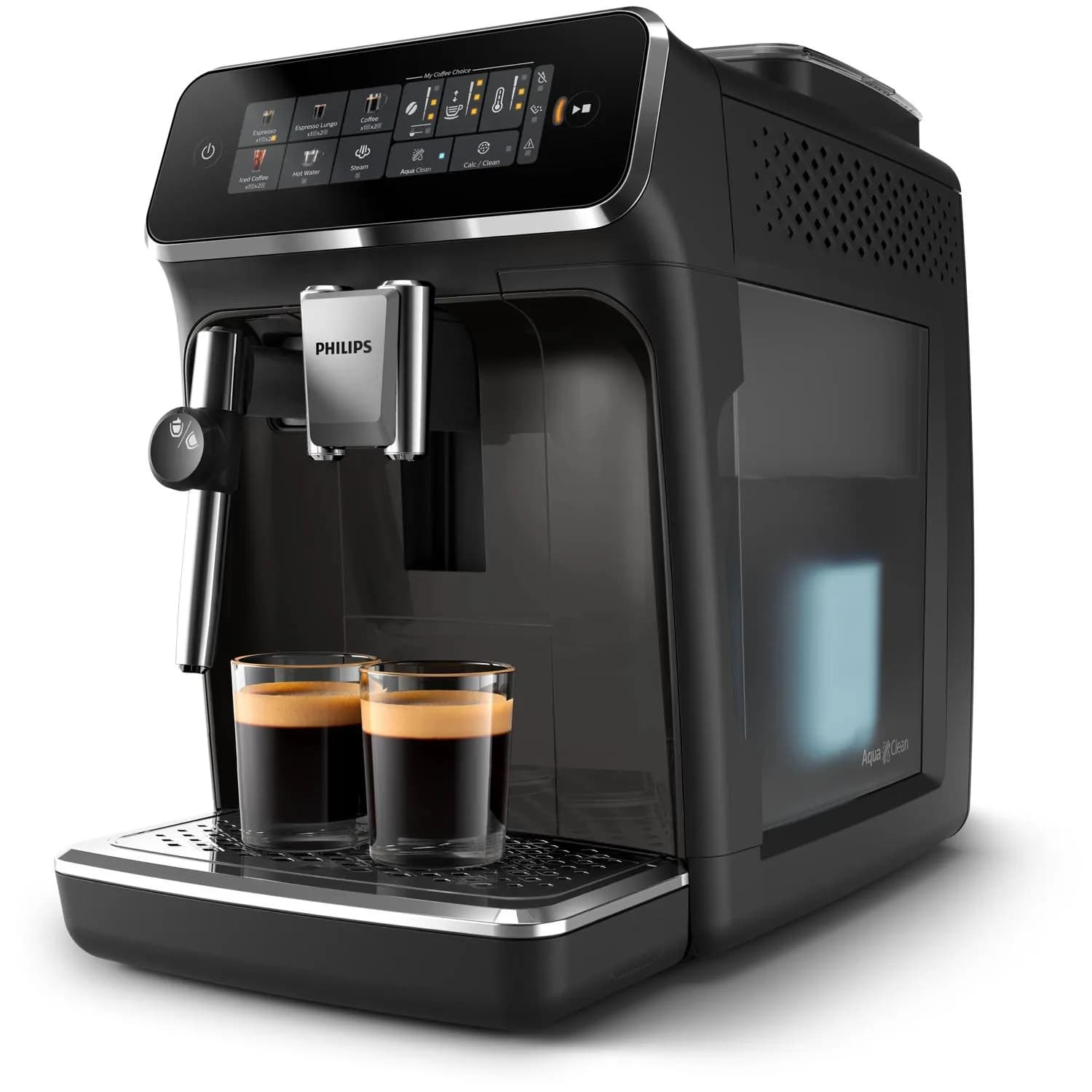 Philips 3300 series -espressokeitin, musta, Harmaa