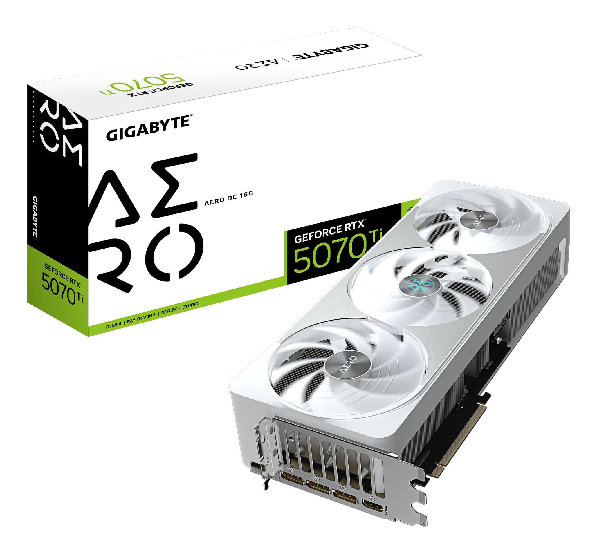 Gigabyte GeForce RTX 5070 Ti Aero 16 Gt OC -näytönohjain