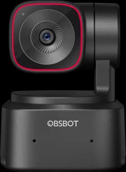 OBSBOT Tiny 2 Lite 4K UHD, AI-seuranta -ptz-konferenssikamera, musta