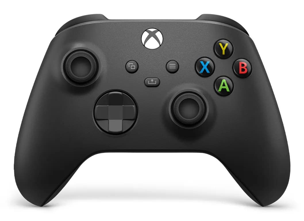 Microsoft Xbox -peliohjain, hiilimusta