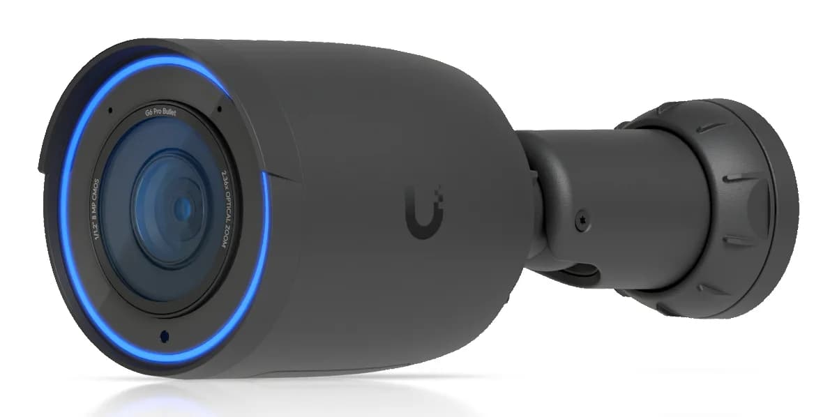 Ubiquiti UniFi Protect G6 Pro Bullet -valvontakamera, Musta