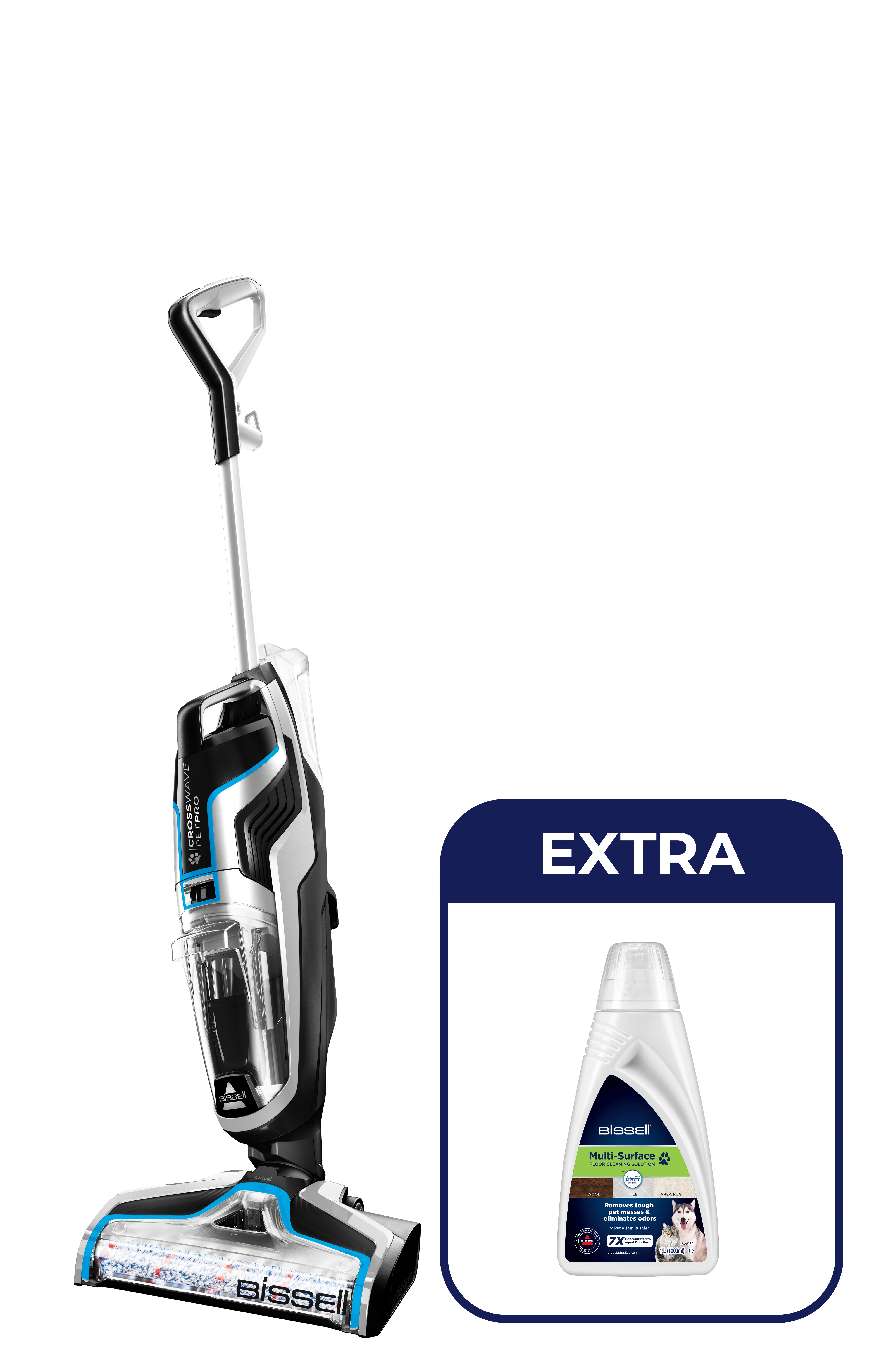 BISSELL CrossWave Pet Pro 2225N -märkä-kuivaimuri