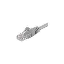 Goobay Cat6 U/UTP RJ45 0.5m -verkkokaapeli, harmaa