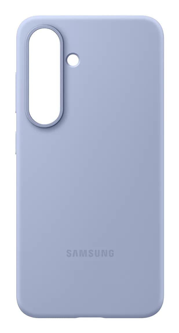 Samsung Galaxy S25+ -silikonikuori, Vaaleansininen