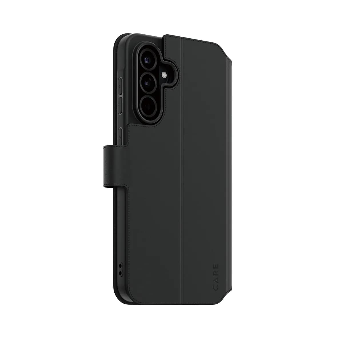 Care by PanzerGlass Galaxy A36 5G -lompakkokotelo Kickstandilla